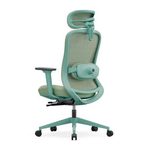 FOTEL BIUROWY VENTO, ERGONOMICZNY, ROZKŁADANY, DO SALONU, WYGODNY, SZARY