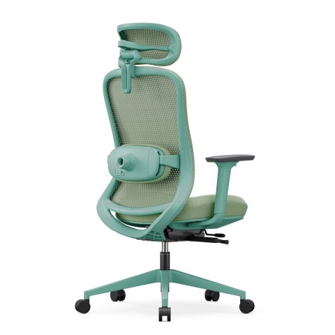 FOTEL BIUROWY VENTO, ERGONOMICZNY, ROZKŁADANY, DO SALONU, WYGODNY, SZARY