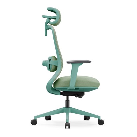 FOTEL BIUROWY VENTO, ERGONOMICZNY, ROZKŁADANY, DO SALONU, WYGODNY, SZARY