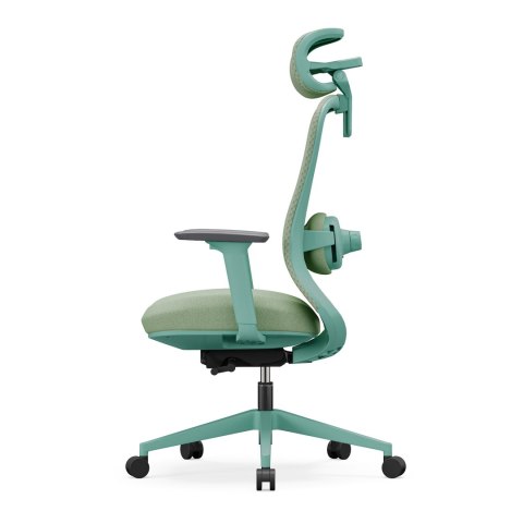 FOTEL BIUROWY VENTO, ERGONOMICZNY, ROZKŁADANY, DO SALONU, WYGODNY, SZARY