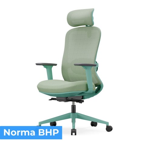 FOTEL BIUROWY VENTO, ERGONOMICZNY, ROZKŁADANY, DO SALONU, WYGODNY, SZARY