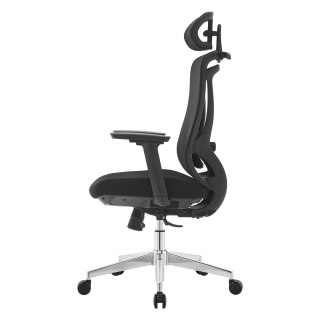 FOTEL CZARNY APEXWING, WYGODNY, DO SALONU, STYL, BIUROWY, ERGONOMICZNY
