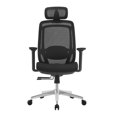 FOTEL CZARNY APEXWING, WYGODNY, DO SALONU, STYL, BIUROWY, ERGONOMICZNY