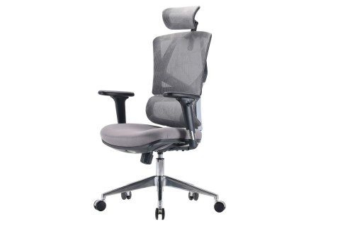 FOTEL BIUROWY ERGONOMICZNY ERGOFLEX, CZARNY, WYGODNY, DO SALONU, STYL, Z 3D