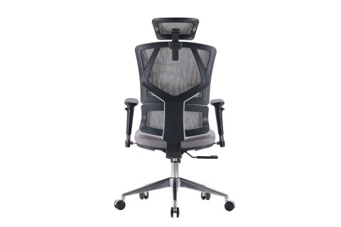FOTEL BIUROWY ERGONOMICZNY ERGOFLEX, CZARNY, WYGODNY, DO SALONU, STYL, Z 3D