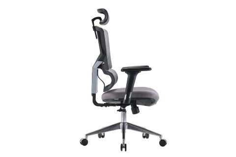 FOTEL BIUROWY ERGONOMICZNY ERGOFLEX, CZARNY, WYGODNY, DO SALONU, STYL, Z 3D