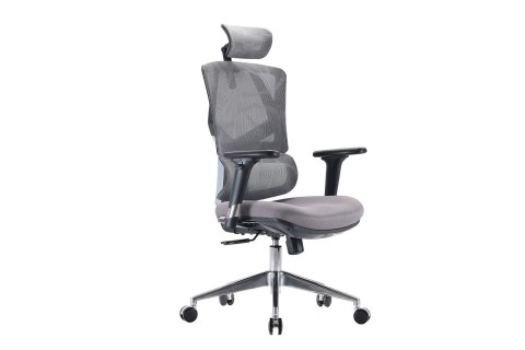 FOTEL BIUROWY ERGONOMICZNY ERGOFLEX, CZARNY, WYGODNY, DO SALONU, STYL, Z 3D