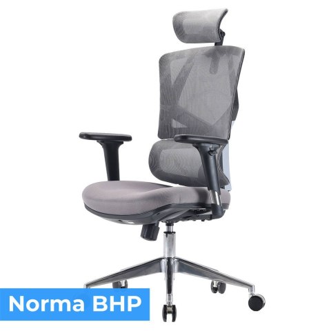 FOTEL BIUROWY ERGONOMICZNY ERGOFLEX, CZARNY, WYGODNY, DO SALONU, STYL, Z 3D