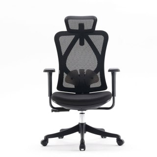 FOTEL BIUROWY STELLARE, CZARNY, WYGODNY, DO BIURA, ERGONOMICZNY, STYL, Z 3D