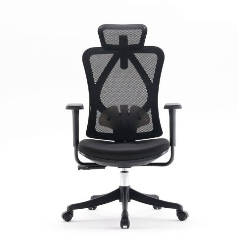 FOTEL BIUROWY STELLARE, CZARNY, WYGODNY, DO BIURA, ERGONOMICZNY, STYL, Z 3D