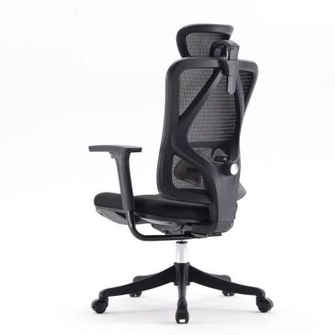 FOTEL BIUROWY STELLARE, CZARNY, WYGODNY, DO BIURA, ERGONOMICZNY, STYL, Z 3D