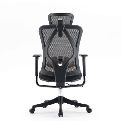 FOTEL BIUROWY STELLARE, CZARNY, WYGODNY, DO BIURA, ERGONOMICZNY, STYL, Z 3D