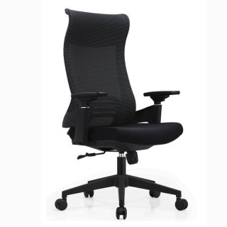 FOTEL BIUROWY NEXUS, ERGONOMICZNY, SZARY, CZARNY, SIATKA, WYGODNY
