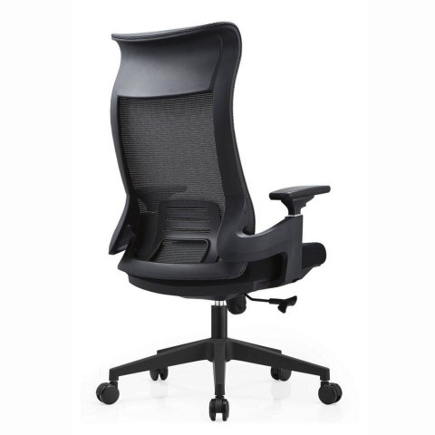 FOTEL BIUROWY NEXUS, ERGONOMICZNY, SZARY, CZARNY, SIATKA, WYGODNY