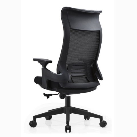 FOTEL BIUROWY NEXUS, ERGONOMICZNY, SZARY, CZARNY, SIATKA, WYGODNY