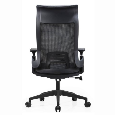 FOTEL BIUROWY NEXUS, ERGONOMICZNY, SZARY, CZARNY, SIATKA, WYGODNY