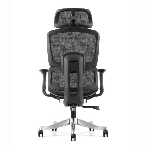 FOTEL BIUROWY ERGONOMICA, ERGONOMICZNY, CZARNY, WYGODNY, DO BIURA, Z SIATKĄ