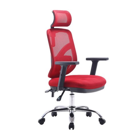 FOTEL BIUROWY APEXWORK, CZARNY, WYGODNY, DO BIURKA, ROZKŁADANY, Z SIATKĄ