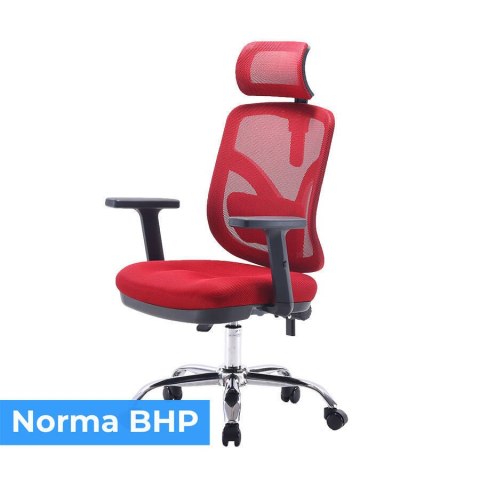 FOTEL BIUROWY APEXWORK, CZARNY, WYGODNY, DO BIURKA, ROZKŁADANY, Z SIATKĄ