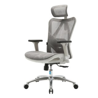 FOTEL BIUROWY ERGONOMICZNY ERGONOVA, CZARNY, SIATKA, WYGODNY, DO BIURA, 3D