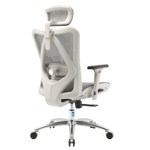 FOTEL BIUROWY ERGONOMICZNY ERGONOVA, CZARNY, SIATKA, WYGODNY, DO BIURA, 3D