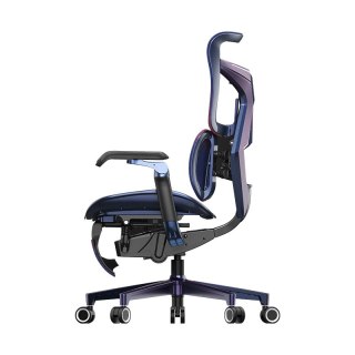 FOTEL VORTEX, ERGONOMICZNY, ROZKŁADANY, Z PODNÓŻKIEM, WYPOCZYNKOWY, CZARNY