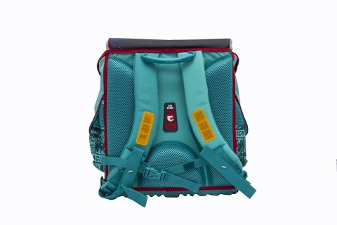 Tornister szkolny ELITE ergonomiczny i extra lekki tylko 1,10 kg turkusowy