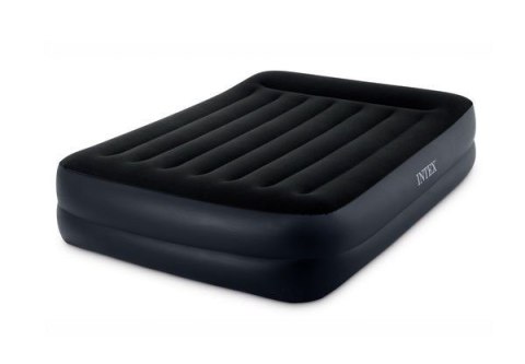 Dwuosobowy materac dmuchany 152x203x42 cm łóżko pompka 220V INTEX 64124ND