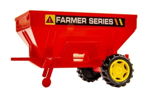 Traktor z przyczepą