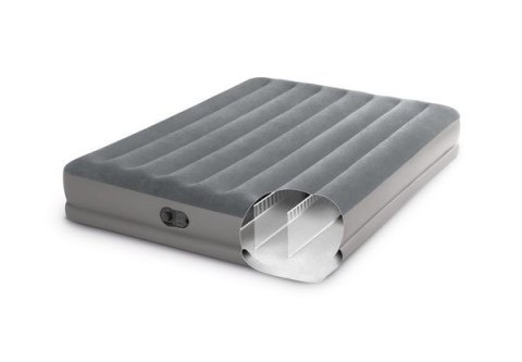 Dwuosobowy materac dmuchany 152x203x30 cm z wbudowaną pompką USB INTEX 64114