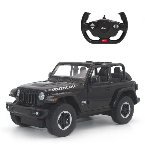 Jeep Wrangler JL R/C skala 1:14 Rastar 79400 samochód sterowany czarny