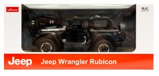 Jeep Wrangler JL R/C skala 1:14 Rastar 79400 samochód sterowany czarny