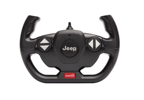 Jeep Wrangler JL R/C skala 1:14 Rastar 79400 samochód sterowany czerwony