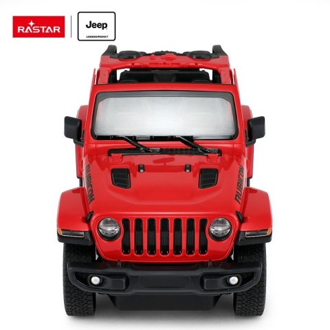 Jeep Wrangler JL R/C skala 1:14 Rastar 79400 samochód sterowany czerwony