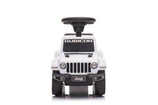 Jeździk odpychacz pchacz z dźwiękiem Jeep auto dla dziecka biały