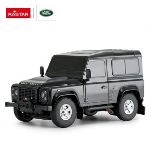 Land Rover Defender skala 1:24 Rastar 78500 samochód sterowany czarny