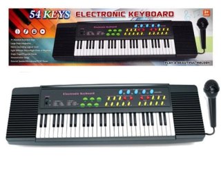 Organki, pianinko, keyboard z mikrofonem, 50 cm