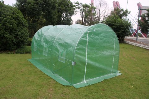 Tunel ogrodowy foliowy szklarnia folia 4x2,5x2m 10m2
