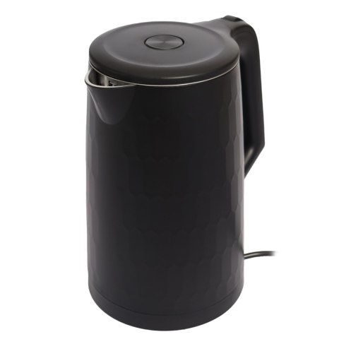 Czajnik elektryczny bezprzewodowy turystyczny 1500W 1.8l obrotowy czarny