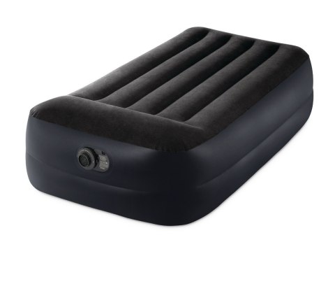 Jednoosobowy materac dmuchany 99x191x42 cm z wbudowaną pompką 220V INTEX 64122 ND