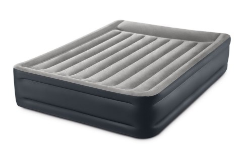 Dwuosobowy materac dmuchany 152x203x42 cm łóżko pompka 220V INTEX 64136ND