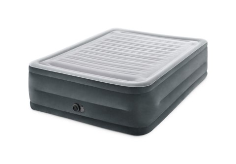 Dwuosobowy materac dmuchany 152x203x56 cm łóżko pompka 220V INTEX 64418 ND