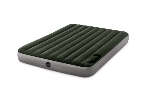 Dwuosobowy materac dmuchany z wbudowaną pompką 203x152x25 cm INTEX 64763