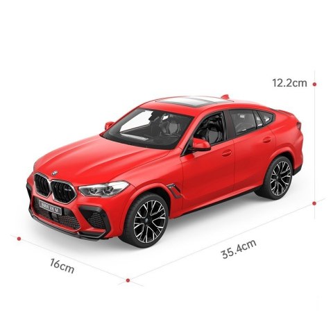BMW X6 M R/C 1:14 Rastar 99200 czerwony