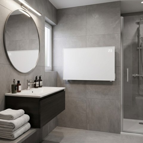 Grzejnik na podczerwień panel grzewczy promiennik IR 800W WIFI 60x100 cm z wyświetlaczem LED