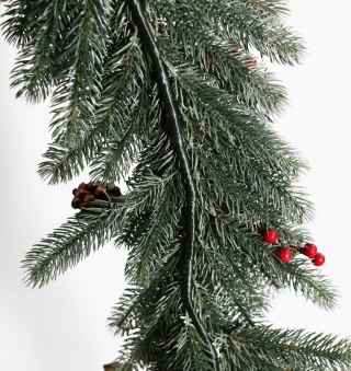 Świąteczna girlanda choinkowa 200 cm stroik premium