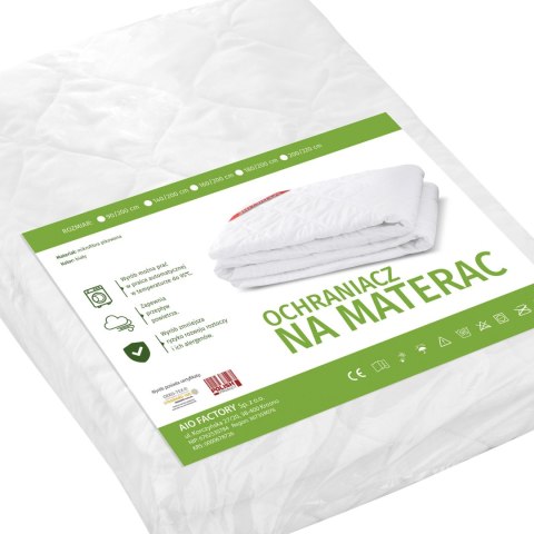 OCHRANIACZ NA MATERAC VIRA 90X200, WODOODPORNY, PIKOWANY, ANTYALERGICZNY