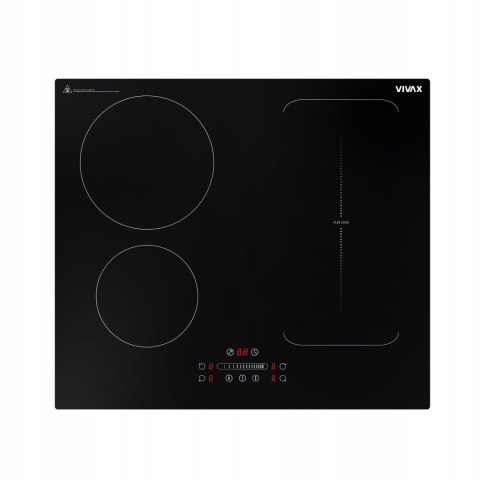 PŁYTA INDUKCYJNA DO ZABUDOWY VIVAX IGNIS, 60 CM, 4 POLA, FLEX ZONE, BOOSTER