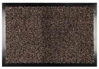 Wycieraczka pod Drzwi 40x60 cm Brąz Wewnętrzna Mata Do Butów Antypoślizgowa