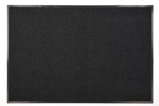 Wycieraczka pod Drzwi 60x80 cm Antracyt Wewnętrzna Mata Do Butów Antypoślizgowa